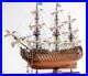 Ship-Model-Watercraft-Traditional-Antique-Royal-Louis-Boats-Sailing-Mahogany-01-vlx