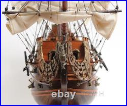 Ship Model Watercraft Traditional Antique Soleil Royal Boats Sailing Western