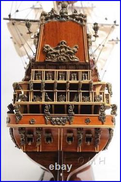 Ship Model Watercraft Traditional Antique Soleil Royal Boats Sailing Western