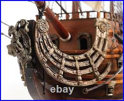 Ship Model Watercraft Traditional Antique Soleil Royal Medium Brass Nameplate