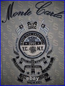 Smoke Rise Monte Carlo Yacht Club Shirt 60% Cotton, 40% Polyester
