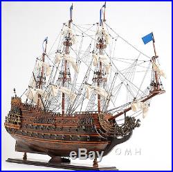 Soleil Royal Large Tall Ship Wooden Model Boat French Warship 36 New in Box