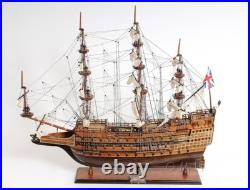 Sovereign of the Seas Medium Admiral Line Handmade Model Ship Fully Assembled