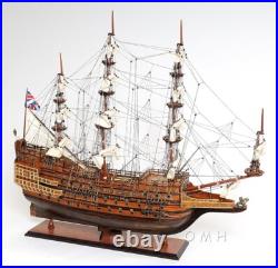 Sovereign of the Seas Medium Admiral Line Handmade Model Ship Fully Assembled