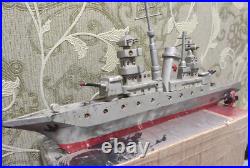 Soviet Ship Model Metal Ship USSR handmade
