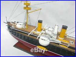Spanish Pelayo 1887 Battleship Model 43 Handcrafted Wooden Model NEW