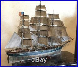 Stunning Vintage Model Ship (Rustic Look)