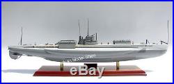 Submarine Scirè 1938 Italian Battleship Model Handcrafted Wooden Warship Model