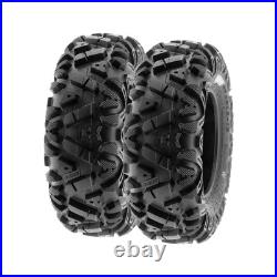 SunF 27x9-14 ATV UTV 27x9x14 All Terrain Tires 6 PR A033 POWER I PAIR of 2
