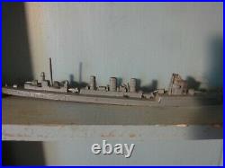 Super Rare! Original WWII Navy training, Japanese ship, recognition model set 1