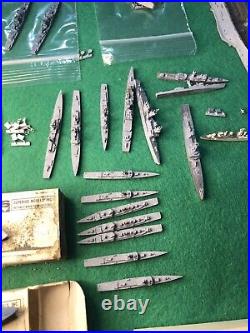 Superior Model and Other Metal War game Ships Miniatures