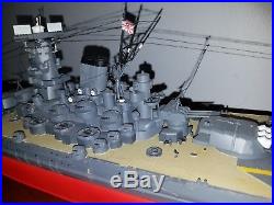 TAMIYA 1/350 Japanese Battleship Musashi Model Pro Built and Painted Beautiful