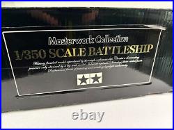 TAMIYA MASTERWORKS 21002 GERMAN BATTLESHIP BISMARCK 1/350 SCALE MODEL Very Rare