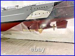 TAMIYA MASTERWORKS 21002 GERMAN BATTLESHIP BISMARCK 1/350 SCALE MODEL Very Rare
