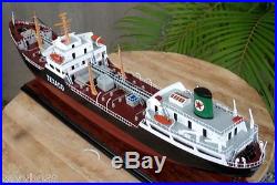 TEXACO OSLO Tanker 32 Handmade Wooden Model Ship NEW