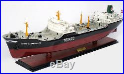 TEXACO SKANDINAVIA Tanker 32- High Quality Handmade Wooden Model Ship NEW