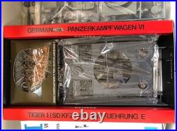 Tamiya 1/25 German Heavy Tank Tiger I Display Model Kit Set Unassembled Japan JP