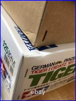 Tamiya 1/25 German Heavy Tank Tiger I Display Model Kit Set Unassembled Japan JP