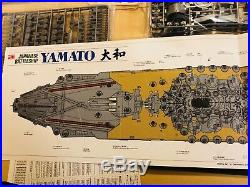 Tamiya 1/350 No. 25 Japan Navy Battleship Yamato 78025 with Wooden Deck Sheet