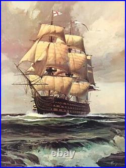 Thomas Hoyne 3 New Nautical Prints Sailing Ships Art Sea Boat Navy War Litho
