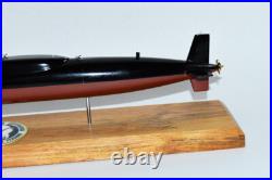 Thomas Jefferson (SSBN-618) Submarine, Navy, Scale Model, Mahogany, 20 inch, Ethan