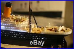 Titanic Model With Led Rms Titanic Ocean Liner With Led Lights