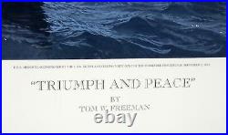 Triumph and Peace ARTIST PROOF with REMARQUE by Artist Tom Freeman