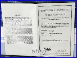 Triumph and Peace ARTIST PROOF with REMARQUE by Artist Tom Freeman