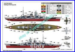 Trumpeter 03715 1200 Scale German Scharnhorst Battleship Model Kit