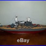 Trumpeter 1/200 Scale Model Kit USS Arizona Pro Built and Painted Beautiful