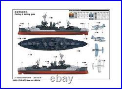 Trumpeter USS New York BB-34 Battleship Building Kit (1/350 Scale)