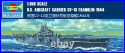 U. S. AIRCRAFT CARRIER CV-13 FRANKLIN 1944 1/350 ship Trumpeter model kit 05604