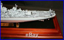 U. S. Battleship BB-63 Missouri Franklin Mint (MINT) Model in Glass Display Case