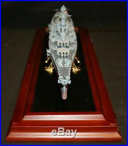 U. S. Battleship BB-63 Missouri Franklin Mint (MINT) Model in Glass Display Case