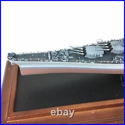 U. S. Battleship BB-63 U. S. S. Missouri Franklin Mint in Glass Display Case