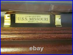U. S. Battleship Bb63 U. S. S. Missouri September 2, 1945 Mint Used Condition V/g
