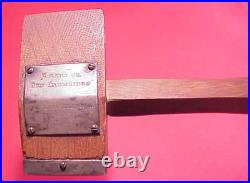 U. S. Frigate Constitution Wooden GAVEL MASONIC Old Ironside HAMILTON LODGE 120