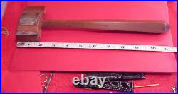 U. S. Frigate Constitution Wooden GAVEL MASONIC Old Ironside HAMILTON LODGE 120