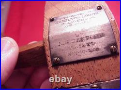 U. S. Frigate Constitution Wooden GAVEL MASONIC Old Ironside HAMILTON LODGE 120