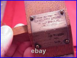 U. S. Frigate Constitution Wooden GAVEL MASONIC Old Ironside HAMILTON LODGE 120