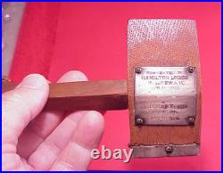 U. S. Frigate Constitution Wooden GAVEL MASONIC Old Ironside HAMILTON LODGE 120