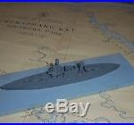 U. S. Miniature Ship Models Ww11 So Salem Studios Lead Ships Colorado 6 1/4 In