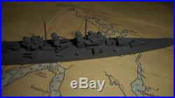 U. S. Miniature Ship Models Ww11 South Salem Studios Lead Ships 5 Pcs Lot Nr