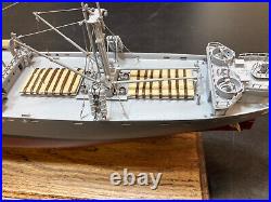 U. S. Navy Liberty Transport Ship, WWII Model, 1192 scale, Handcrafted