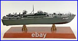 U. S. Navy Pt-109 Torpedo Boat Desk Display 24