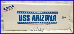 U. S. S. Arizona BATTLESHIP MODEL -SIGNED Limited Edition Ship Display BOXED