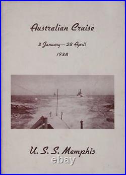 U. S. S. Memphis Australian Cruise 3 January 28 April 1938