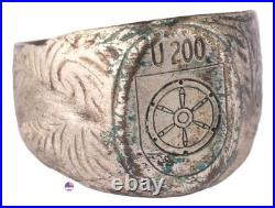 U-boat WW2 German ring U200 naval submarine U-Boot Kriegsmarine Navy WWII Unters