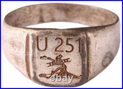 U251 Chimney sweep Ladder U-boat WW2 German ring naval submarine U-Boot Kriegsma
