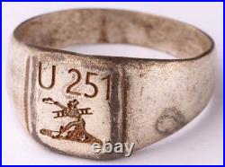 U251 Chimney sweep Ladder U-boat WW2 German ring naval submarine U-Boot Kriegsma